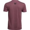 Vortex Men’s Diamond Crest Short Sleeve T-Shirts(Burgundy Heather)
