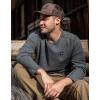 Vortex Men’s Front Country Thermal Long Sleeve Shirts(Charcoal)