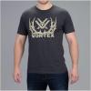 Vortex Men’s Full Tine Short Sleeve T-Shirts(Charcoal Heather)