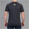 Vortex Men’s Full Tine Short Sleeve T-Shirts(Charcoal Heather)