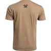 Vortex Men’s Full Tine Short Sleeve T-Shirts(Coyote Heather)