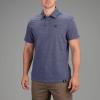 Vortex Men’s Punch in Polo Shirts – UPF 15 Protection, Moisture Wicking, Armpit Gussets(Crown Blue)