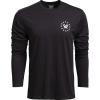 Vortex Men’s Salute Long Sleeve T-Shirts(Black)
