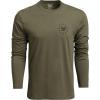 Vortex Men’s Salute Long Sleeve T-Shirts(Military Heather)