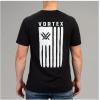 Vortex Men’s Salute Short Sleeve T-Shirts(Black)