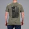 Vortex Men’s Salute Short Sleeve T-Shirts(Military Heather)
