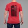Vortex Men’s Salute Short Sleeve T-Shirts(Red Heather)