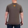 Vortex Men’s Shield Short Sleeve T-Shirts(Brown Heather)