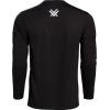 Vortex Men’s Stars & Stripes Long Sleeve T-Shirts(Black)