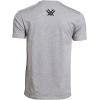 Vortex Mens Stars and Stripes Short Sleeve Shirt(Grey Heather)