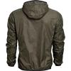 Vortex Men’s Storm Silencer Pro Rain Breaker Jackets – DWR Treated, Packs Into Own Pocket(Forest Night)