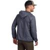 Vortex Men’s Storm Silencer Pro Rain Breaker Jackets – DWR Treated, Packs Into Own Pocket(Turbulence)