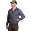 Vortex Men’s Storm Silencer Pro Rain Breaker Jackets – DWR Treated, Packs Into Own Pocket(Turbulence)
