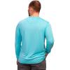 Vortex Men’s Sun Slayer Long Sleeve Shirts – UPF 50 Sun Protection, Moisture Wicking, Stretch Fabric(Flats Blue)
