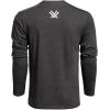 Vortex Men’s Three Peaks Long Sleeve T-Shirts(Charcoal Heather)