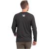 Vortex Men’s Three Peaks Long Sleeve T-Shirts(Charcoal Heather)