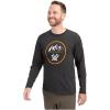 Vortex Men’s Three Peaks Long Sleeve T-Shirts(Charcoal Heather)
