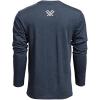Vortex Men’s Three Peaks Long Sleeve T-Shirts(Navy Heather)