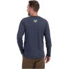 Vortex Men’s Three Peaks Long Sleeve T-Shirts(Navy Heather)