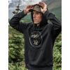 Vortex Men’s Three Peaks Performance Hoodies(Black)