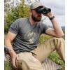 Vortex Men’s Three Peaks Short Sleeve Shirts(Dark Olive Heather)