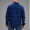 Vortex Men’s Timber Rush Flannel Shirts – Mechanical Stretch, Moisture Wicking, Underarm Gusset(Blue Jay)