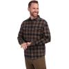 Vortex Men’s Timber Rush Flannel Shirts – Mechanical Stretch, Moisture Wicking, Underarm Gusset(Timber)