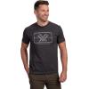 Vortex Men’s Trigger Press Short Sleeve T-Shirts(Charcoal Heather)
