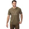Vortex Men’s Turkey Core Logo Short Sleeve T-Shirts(Military Heather)