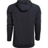 Vortex Men’s Weekend Rucker Hooded Long Sleeve Shirts – Moisture Wicking, UPF Sun Protection, Stain Release Technology(Black)