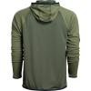 Vortex Men’s Weekend Rucker Hooded Long Sleeve Shirts – Moisture Wicking, UPF Sun Protection, Stain Release Technology(Green)