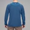 Vortex Men’s Weekend Rucker Long Sleeve Shirts – Moisture Wicking, UPF Sun Protection, Stain Release Technology(Dark Blue)