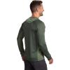 Vortex Men’s Weekend Rucker Long Sleeve Shirts – Moisture Wicking, UPF Sun Protection, Stain Release Technology(Green)