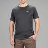 Vortex Men’s Weekend Rucker Short Sleeve Shirts – Moisture Wicking, UPF Sun Protection, Stain Release Technology(Charcoal)