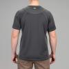 Vortex Men’s Weekend Rucker Short Sleeve Shirts – Moisture Wicking, UPF Sun Protection, Stain Release Technology(Charcoal)