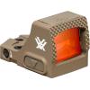 Vortex Optics Defender-CCW Micro Red Dot Sights – Motion Activation with Auto-Shutoff, Shield RMS Footprint, Fast-Rack Texturing – Unlimited, Unconditional Warranty(Tan)