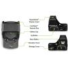 Vortex Optics Defender-ST Micro Dot Sights – Motion Activation with Auto-Shutoff, DeltaPoint Pro Footprint, Top Mount Battery – Unlimited, Unconditional Warranty(Tan)