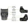 Vortex Optics Defender-XL Micro Red Dot Sights – Motion Activation with Auto-Shutoff, DeltaPoint Pro Footprint, Top Mount Battery – Unlimited, Unconditional Warranty(Black)