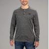 Vortex Optics Northern Heights Henley Long Sleeve Shirt(Grey Heather)