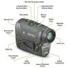 Vortex Optics Razor HD 4000 Laser Rangefinders – GeoBallistics Model Available, HD Optical System, Tripod Adaptable, Rubber Armor, Waterproof, Shockproof – Unlimited, Unconditional Warranty(Razor HD 4000 GB Ballistic)