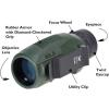 Vortex Optics Solo Monocular 10×25 – Adjustable Eyecup, Fully Multi-Coated Lenses, Rubber Armor, Non-Slip Grip, Fogproof, Waterproof – Unlimited, Unconditional Warranty(8×36)