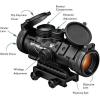 Vortex Optics Spitfire 3X Prism Scope – EBR-556B Reticle (MOA)(Black)