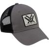 Vortex Patch Logo Snapback Caps(Charcoal)