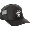 Vortex Three Peaks Patch Snapback Caps(Black)