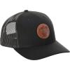 Vortex Three Peaks Patch Snapback Caps(Black Leather Patch)