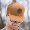 Vortex Three Peaks Patch Snapback Caps(Caramel Leather Patch)