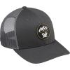 Vortex Three Peaks Patch Snapback Caps(Charcoal)
