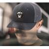 Vortex Three Peaks Patch Snapback Caps(Charcoal)