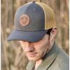 Vortex Three Peaks Patch Snapback Caps(Pit Gold Leather Patch)