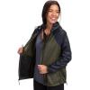 Vortex Women’s Active Outdoor Watertight Storm Silencer Rain Breaker Jacket(Forest Night)